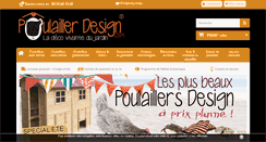 Desktop Screenshot of poulaillerdesign.com